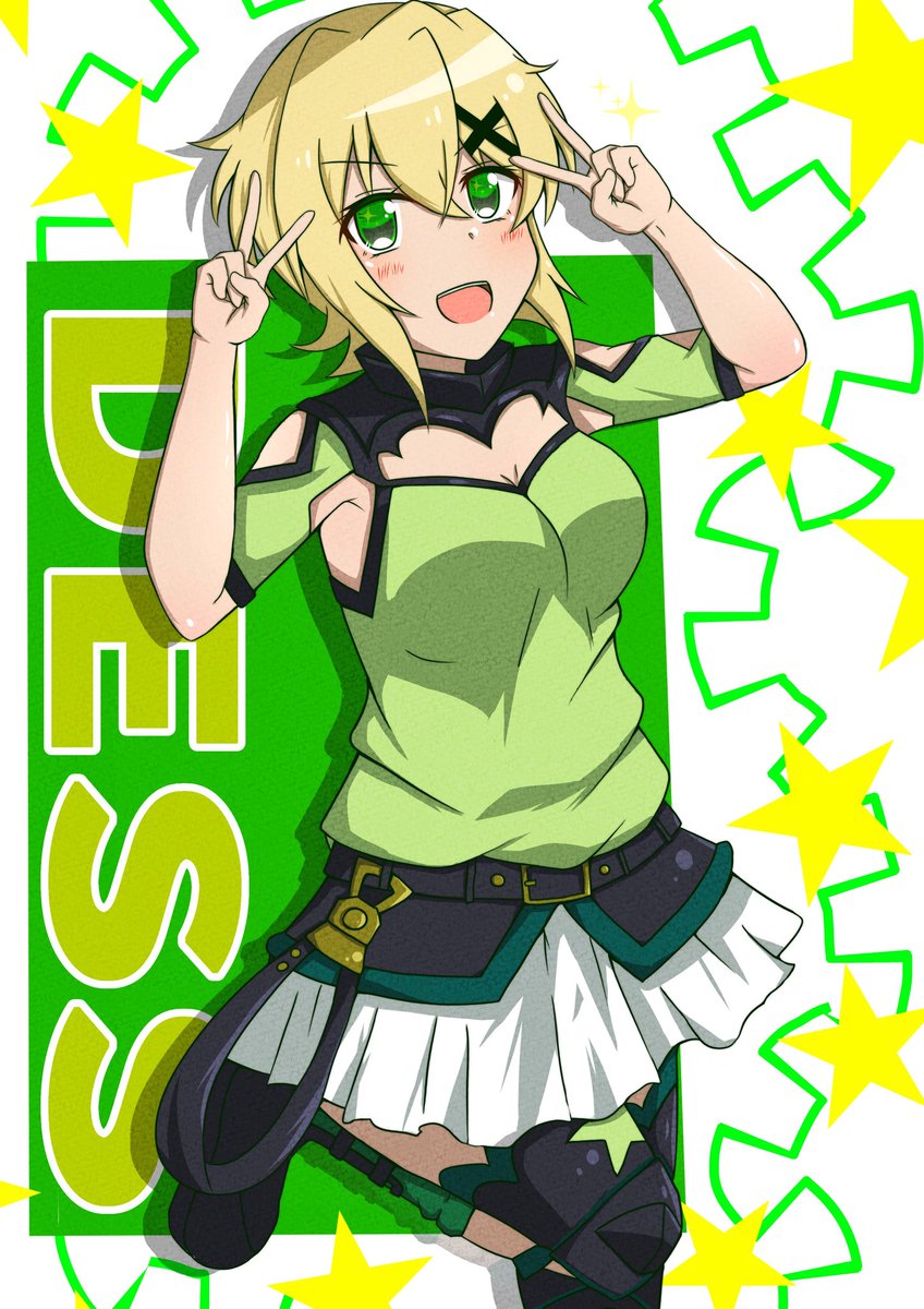 #今月描いた絵を晒そう
なんかポップだなw 