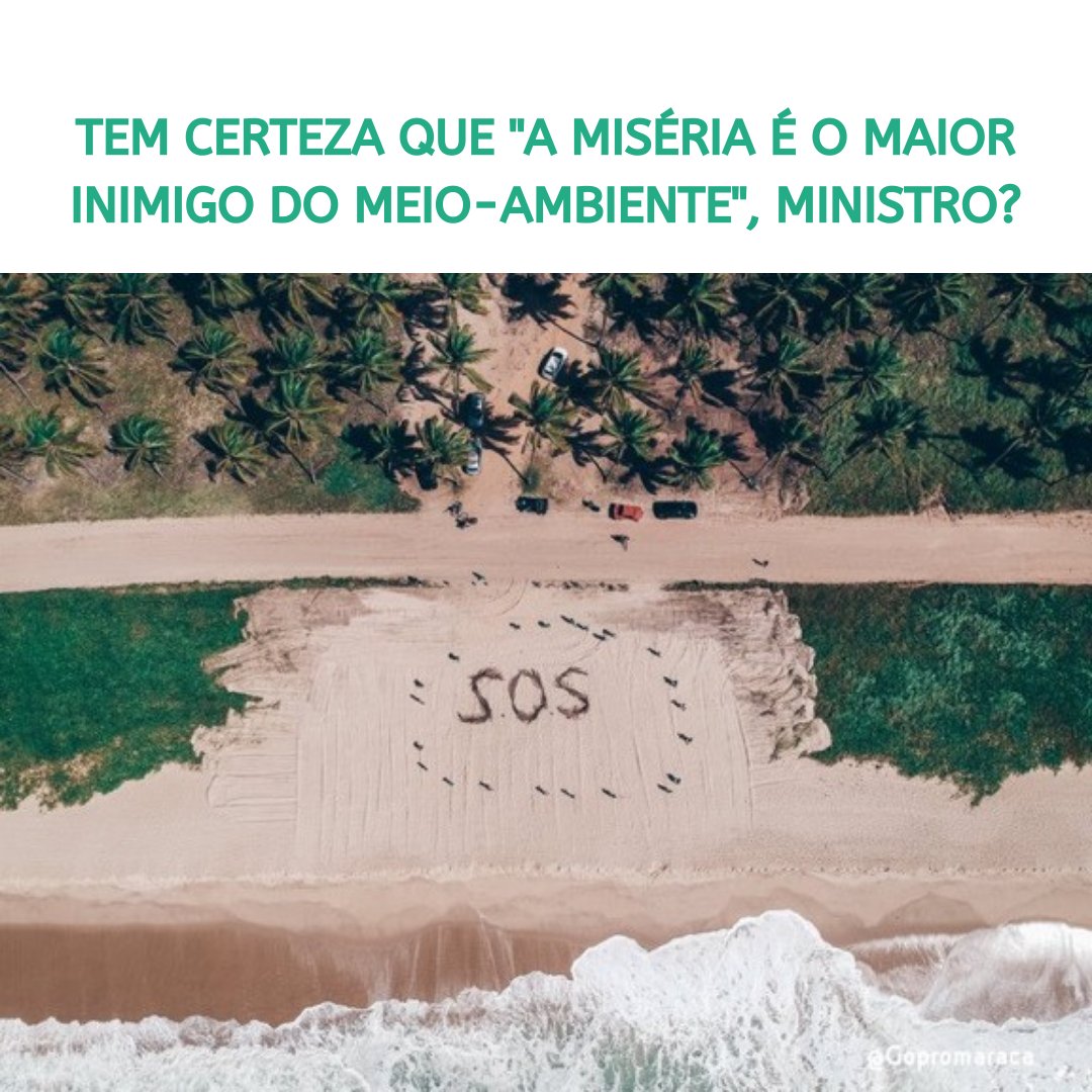 SouPraia's tweet photo. DESCONSTRUINDO O DISCURSO “ECONOMIA X PRESERVAÇÃO AMBIENTAL” | Na fala do ministro do meio-ambiente, Ricardo Salles, foi destacado que as flexibilizações impostas para a “desproteção” de áreas de restinga, tinham uma razão principal: o desenvolvimento econômico. 🤑🪓🌱 Será? https://t.co/rK6MzBujcC