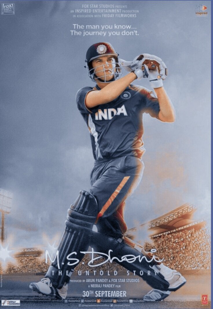 Thank You Sush  @itsSSR ,For Playing MSD onscreen ,Our words Fall short to Describe Your perfection and Dedication in the Movie ,It's a life long lesson for usBoth Pure Souls In a Frame He was born to play Dhoni And He did it !We miss you babah,Hope you are happy ;)