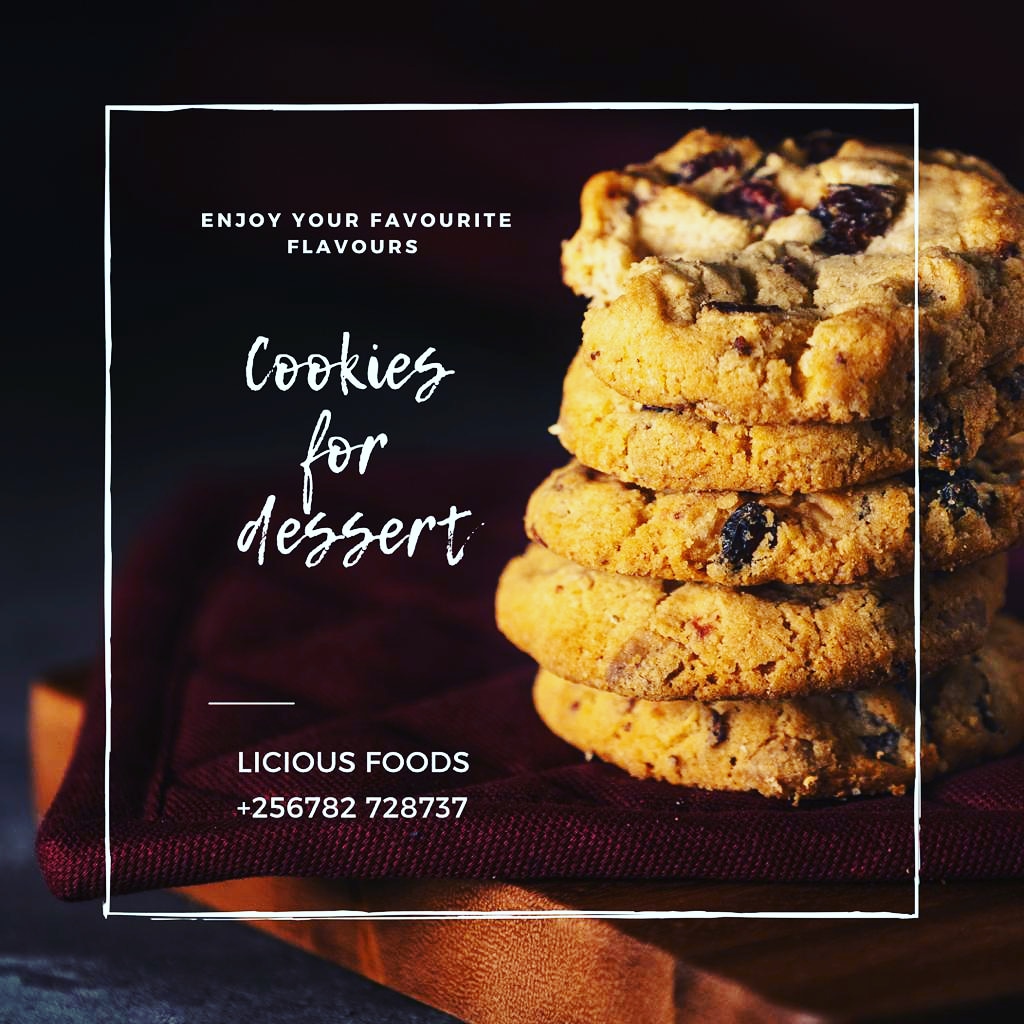 licious_ug's tweet photo. Cookies are the perfect desserts for large get-togethers because they can be made a day, or two, in advance and they store easily until it is time to serve them

Get yourself a family pack of licious cookies today for dessert

#LiciousFoods
#Cookies4Dessert
#0782728737/0702417566 https://t.co/wfPlXuEjF9