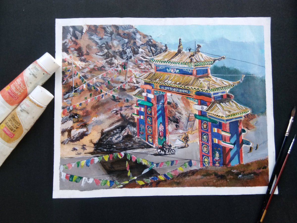 EbsbAp's tweet photo. The winners for online painting competition held on 27th as part of world tourism day on the theme "Tourist Places of Arunachal Pradesh". 1st Prize: Dulley Takar. 2nd Prize: Tarh Gonkap. 3rd Prize: Michi Tasser. @EBSB_Edumin @EBSB_Meghalaya @EMnnit https://t.co/h80f2z8l59