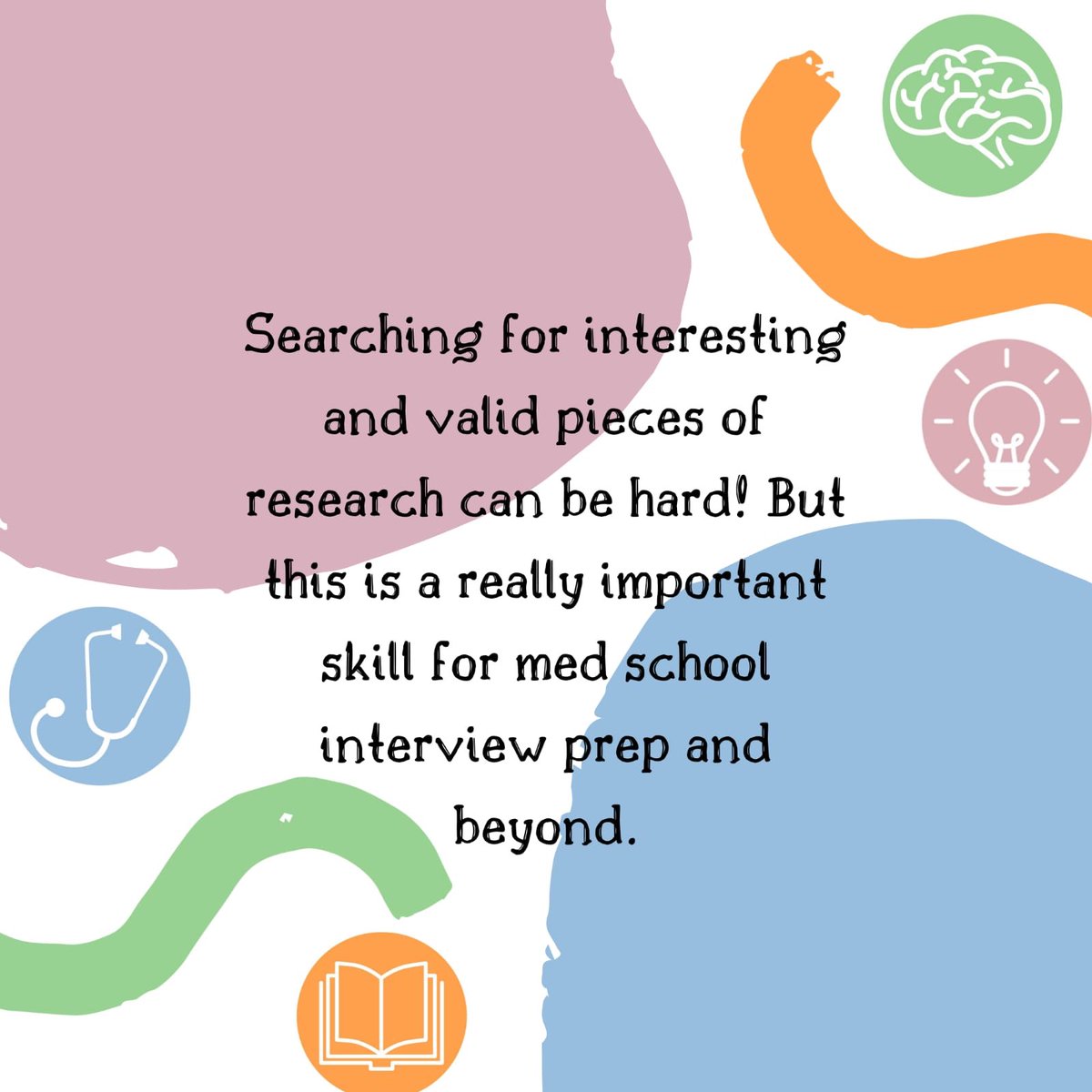 In2MedSchool's tweet photo. With the news being consumed by #COVID19, many medical school applicants are probably on the hunt for some other topics to discuss at their interview.
Here are some of our top tips when it comes to looking up topics for research purposes.
#HotTopicsInMedicine #In2MedSchool https://t.co/jnq1Ib45pM