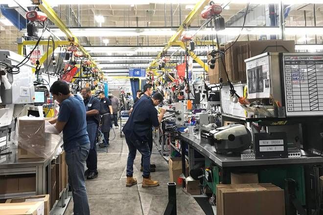 AcclimeChina's tweet photo. Data showed that #China's value-added #industrial output continued to recover as #factories stepped up production amid effective #COVID-19 control. Industrial output went up 5.6% year on year in August, accelerating from a rise of 4.8% registered in July.
#bechinable https://t.co/xrK6TsWSnj