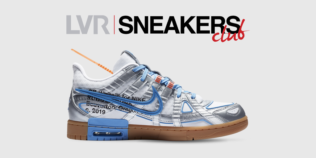 Hassy Skråstreg tag på sightseeing LUISAVIAROMA on Twitter: "NIKE OFF-WHITE AIR RUBBER DUNK drops October 1st  at 14:00 (GMT +2). Exclusively in the LVR Sneakers Club ▻  https://t.co/SJR4gvxnjo https://t.co/WrVeEj2axM" / Twitter