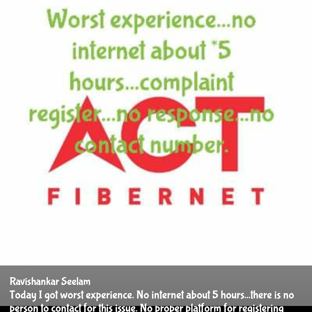 seeravi's tweet photo. To day 1pm disconnected now 6.30 no service https://t.co/W4SzRoAU29