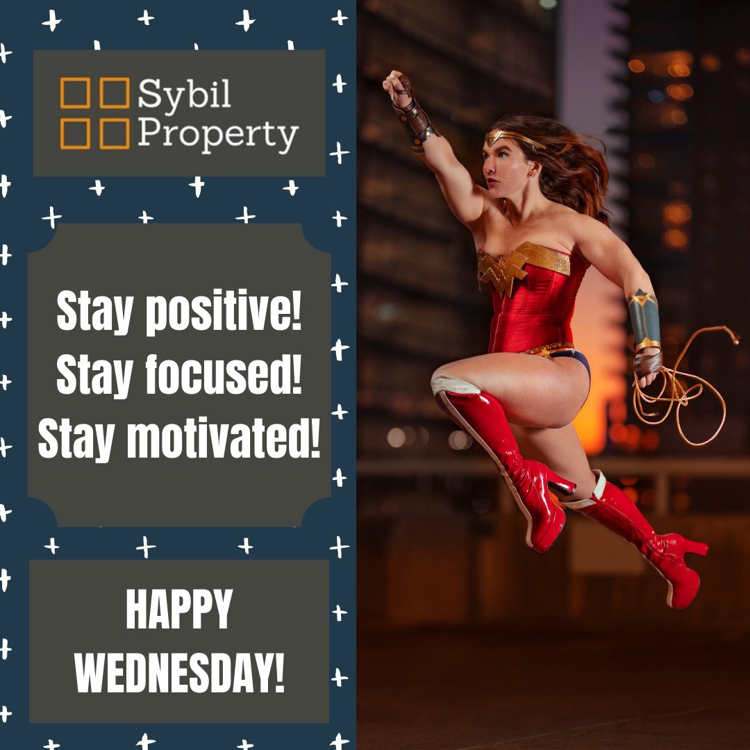sybilproperty's tweet photo. It's #Wednesday & we are halfway to the #weekend!
Stay #positive!
Stay #focused!
Stay #motivated!
You've got this!
#cowork #coworking #positivevibesonly #entrepreneur #startup #digitalnomad #carmelny #brewsterny #kentny #danburyct #mahopacny #putnamcountyny #hudsonvalley https://t.co/jHktp4nXxa
