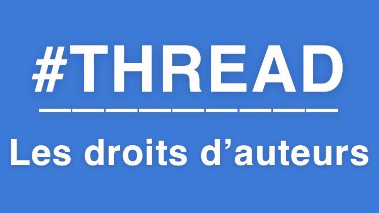  THREAD : Les droits d’auteurs.Maintes fois nous avons reçu cette question au sujet des droits d'auteur, nous tacherons d’y répondre en nous basant sur la parole de différents savants..— Qu’en est-il en Islam ?Lisez ce thread 