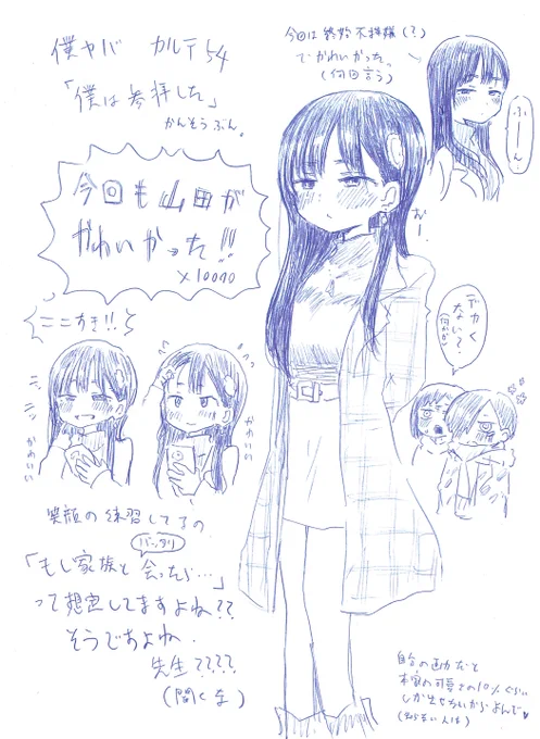 #今月描いた絵を晒そう
あとcpcpsとか 山田誕とか ばやしこのやつ とか
#僕ヤバ 
