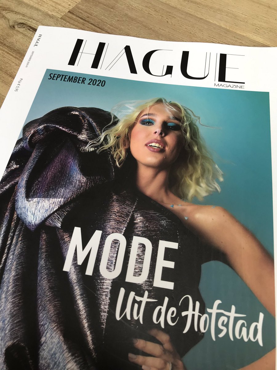 BoyBoelhouwer's tweet photo. Tijdens Hague Fashion Weekend werd ook Hague Magazine uitgebracht! Dankjewel @AllanVos voor het leuke artikel van @Geportretteerd in jullie stijlvolle glossy! #denhaag #mode #fashion https://t.co/eunDgQZxCH