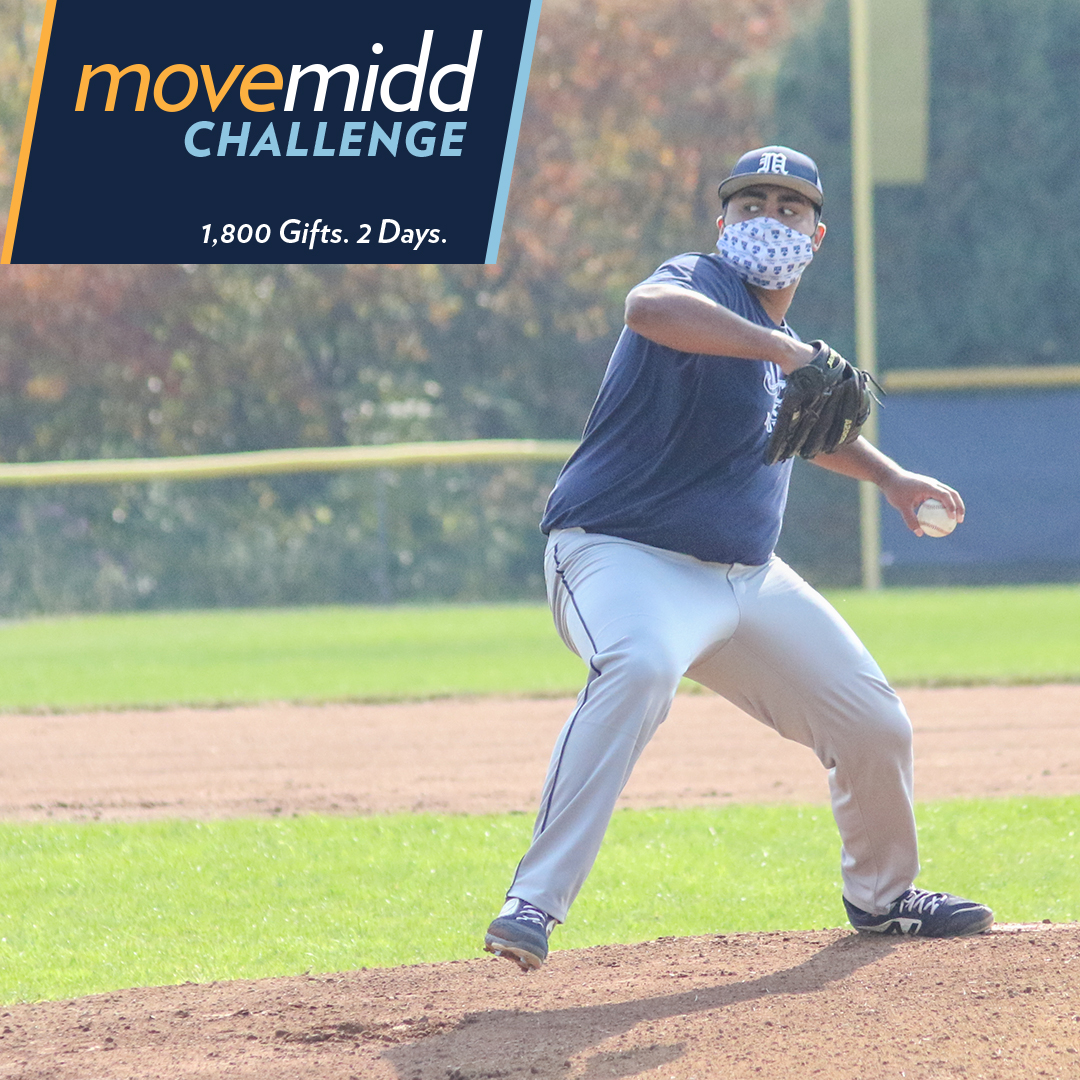 midd_baseball's tweet photo. Today is the first day of the #MoveMidd Challenge, a campaign aimed at raising money for financial aid. Click on the link below to donate and help us reach our fundraising goal of 1,800 gifts. Any gift, no matter the size, will have a big impact! Give now -https://t.co/NPd0NIVXPm https://t.co/HnvtrHPyLA