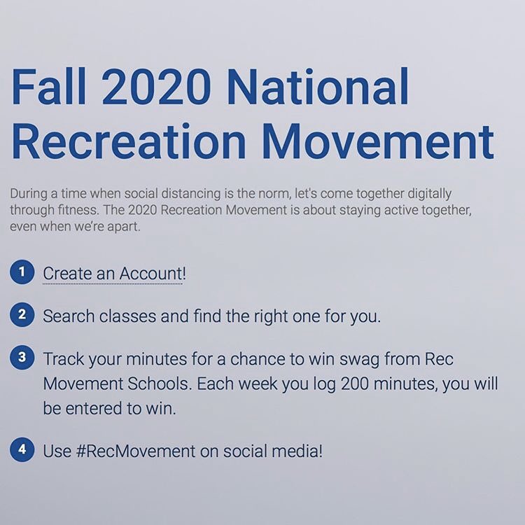 NeumannRec's tweet photo. Neumann has joined the 2020 Rec Movement!! NU students, faculty, & staff now have access to take live and pre-recorded fitness classes from over 100 different colleges and universities around the country!
Β
Log on to create an account & start working out! #neufitness #recmovement https://t.co/zEUp0gaOlk