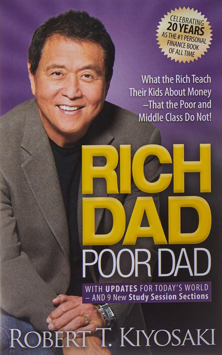 10. “Rich Dad Poor Dad” - @theRealKiyosakiOne of Money Twitter’s favoritesThis book teaches us to put your money into assets, that increase over time, not liabilitiesIf you are looking for a book on financial literacy, then this is for you!