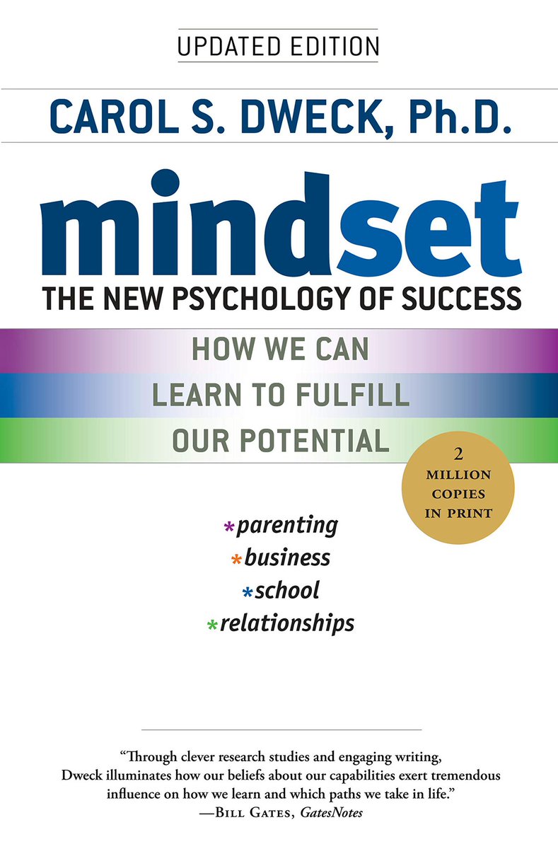 8. “Mindset” - Carol DweckThis book opened my eyes to the “fixed mindset vs. growth mindset” debate Growth mindset > fixed mindset If you are looking for a book that teaches the importance of continuous growth in your life, then this book is for you!