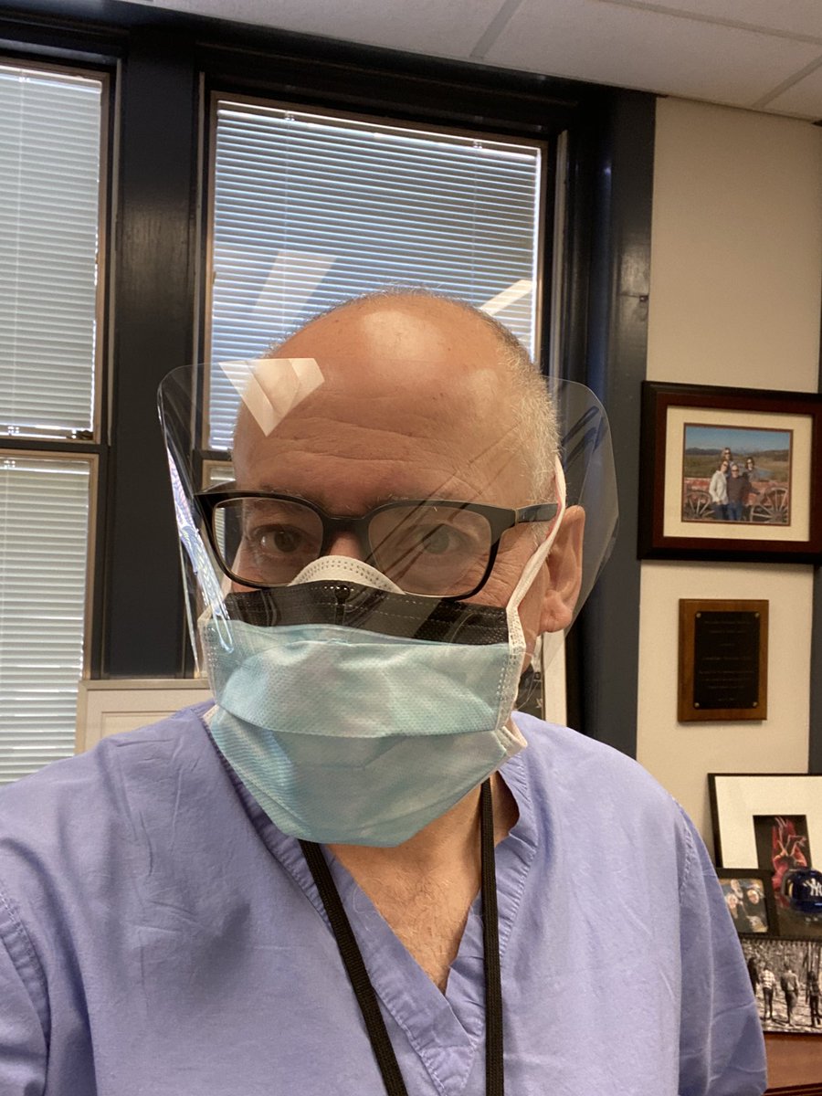 JReinerMD's tweet photo. Remember the days when you would dress up for clinic? Now we mask up. #gotmask https://t.co/moG4rjwDiY