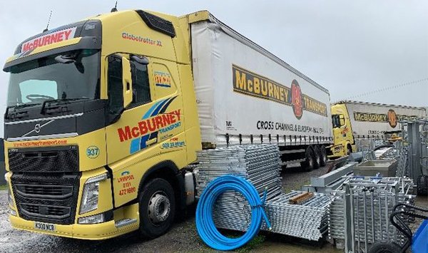 Two full truckloads of our #DieselTanks and bunded #HeatingOilTanks ready to be shipped to customers through our valued supplier Caegwyn Farm Supplies. If you require an #OilTank in and around #Carmarthen, do reach to them. They too are a family-run business just like ours.