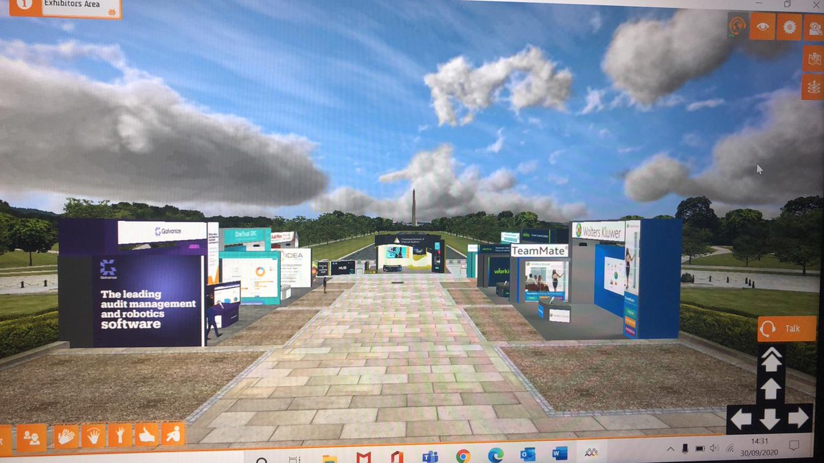 b2bpartnerships's tweet photo. Great to see some amazing companies in the Exhibition area of @CharteredIIA's #InternalAudit20 including @wegalvanize, @TeamMateAudit, @Workiva, @ICE_Control, @OneTrust. https://t.co/j7085yZZbu