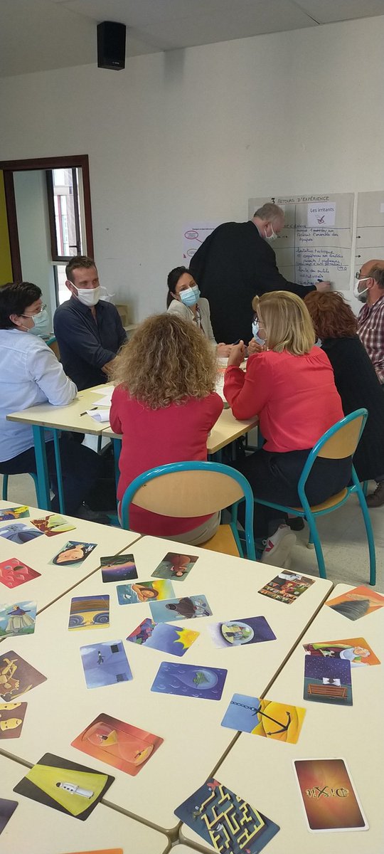 ThierryDuez's tweet photo. États généraux du numérique Toulouse. Atelier enseigner et apprendre avec le numérique. On échange, on cogite, on identifie les irritants... https://t.co/4wopD80K1h