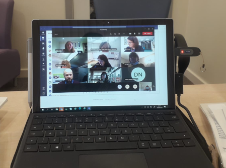 CPassarelloDWP's tweet photo. Great teams meeting today with all 10 Lancashire Principals &amp; Heather Murray, Senior PM to discuss #sectorbasedworkacademies, growth areas and support sector upskilling. Lancashire colleges are keen to support #kickstart &amp; deliver in our communities with our #YouthHubs. https://t.co/nDWwhgv1ln