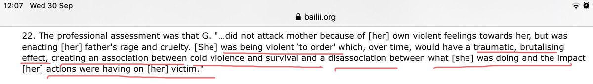 Joining in the abuse of the mother was a means of survival. Zac the age of nine the mother escapes, with the child, to a refuse for victims of domestic violence. Not a woman with a kink. A victim of domestic and sexual abuse.