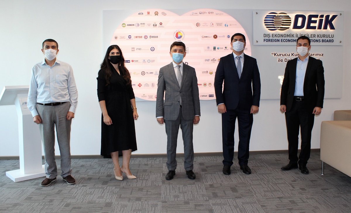 ConsulateGener7's tweet photo. Имруз 30 сентябри соли 2020  мулоқот бо иштироки Консули генералии Ҷумҳурии Тоҷикистон дар Ҷумҳурии Туркия  Мурод Саидзода ва Раиси Шӯрои тиҷоратии Тоҷикистон-Туркия Ҷиҳангир Саатчиоғлу ва аъзоёни Шӯро, баргузор гардид. https://t.co/MEdmB4RMuD