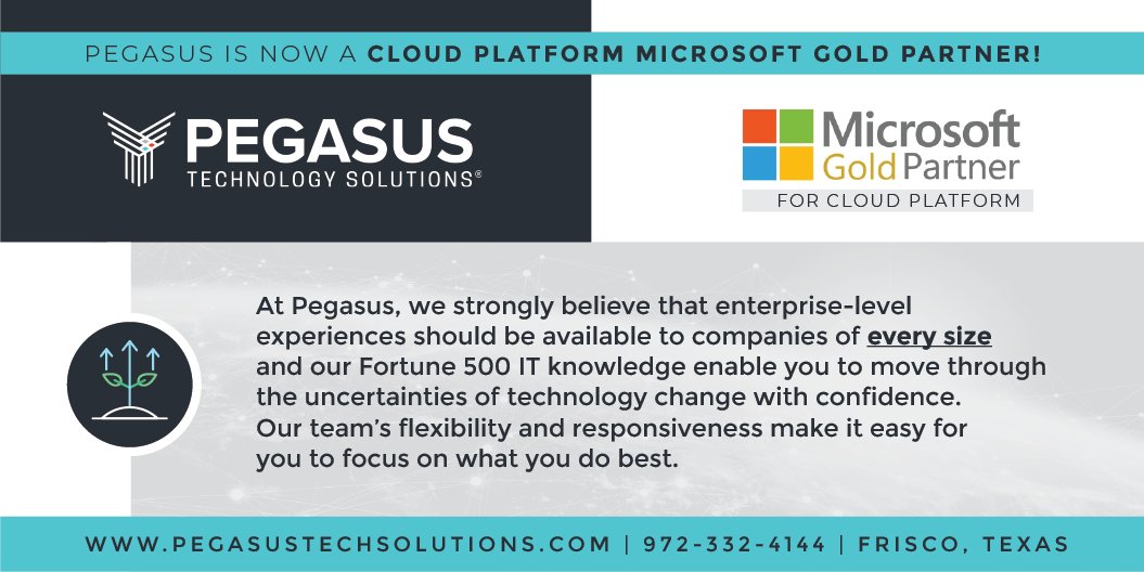 Pegasus__Tech's tweet photo. RSVP for our upcoming three-part #Cloud Coffee Break Webinar Series where we will address and simplify every facet of your #CloudJourney HERE >> https://t.co/iSWKHyhMGV

#MicrosoftGold #CloudPlatform #pegasustechsolutions https://t.co/dSVyXCu0gL