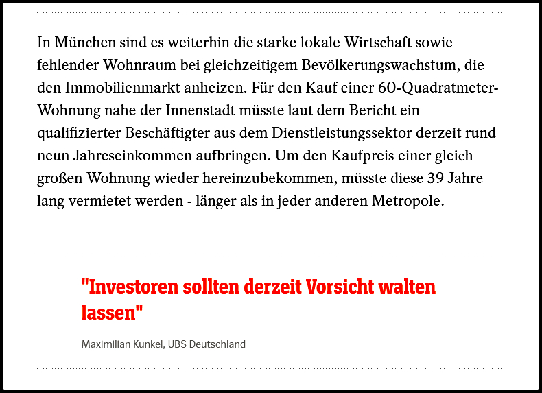 CITYGUIDEMUNICH's tweet image. #MÜNCHEN #IMMOBILIENMARKT @DerSpiegel
#CITYGUIDEMUNICH