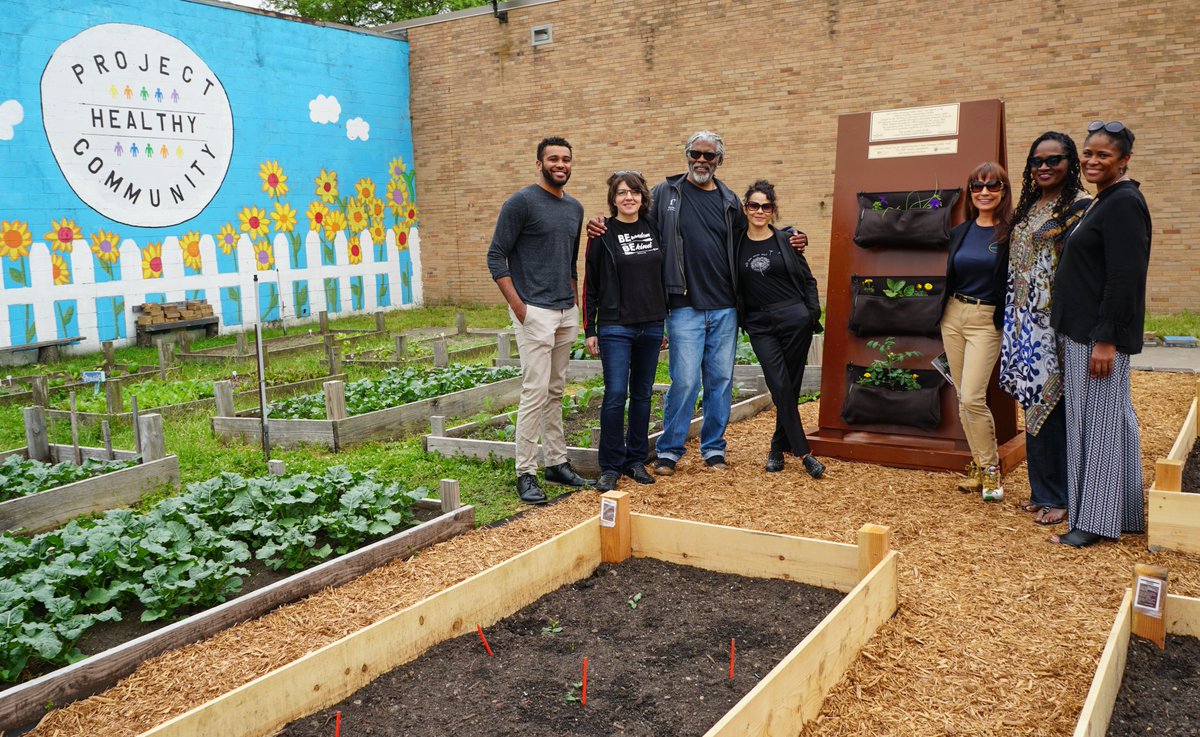June 9, 2019,  we installed the Urban Farming Edible Wall at Project Healthy Community in Detroit, with the donation of the <a href="/PrnAlumniFDN/">PRN Alumni Foundation®</a> and Interaction Traction <a href="/UrbanFarming/">UrbanFarming</a> Looking forward to gifting more Urban Farming Edible Walls with the Prince Alumni!