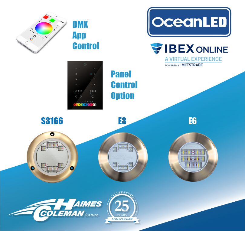 haimescoleman's tweet image. Join us for @IBEXShow Virtual Show! September 29th - October 2nd. Register today!
Contact us for more information on OceanLED&apos;s new products! #PanelControl #LED #OceanLED #Lights #Ibex #IbexShow #BetterTogether #BoatShow