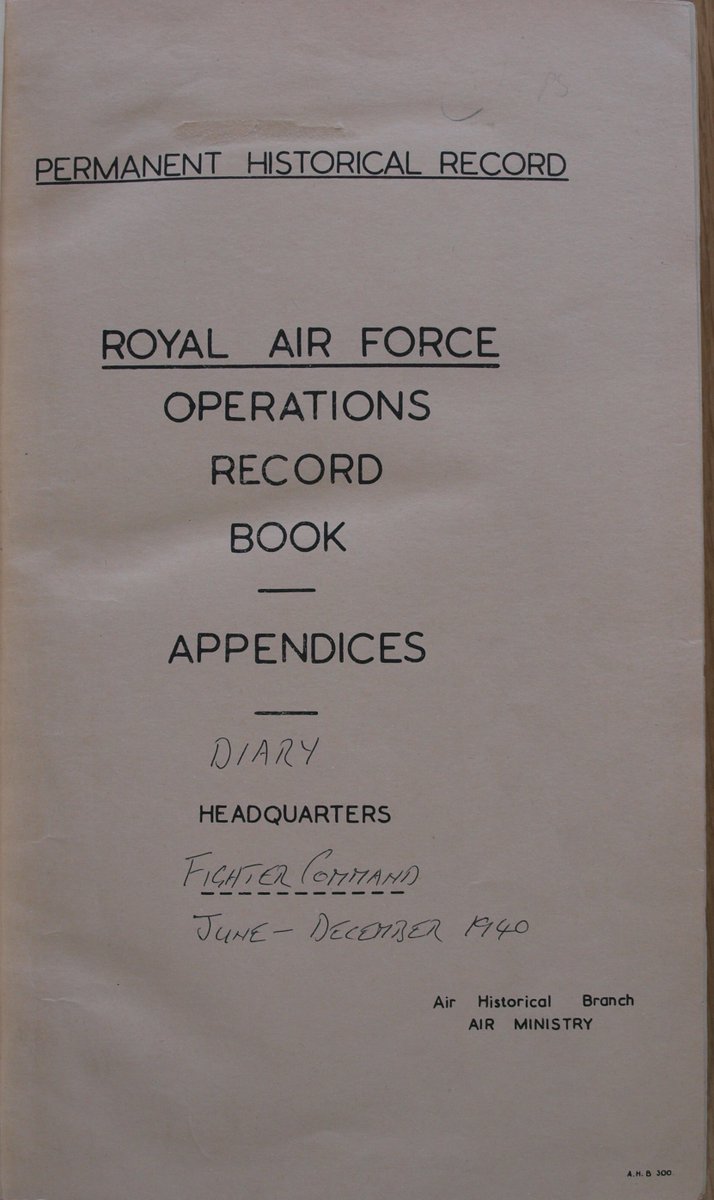 2. The RAF war dairies in TNA are all collated from June-December, while the Luftwaffe Angriffe auf England: Materialsammlung at Freiburg are from July 1940-June 1941, illustrating the arbitrary way that the dates of the Battle have been defined, which Dowding admitted.