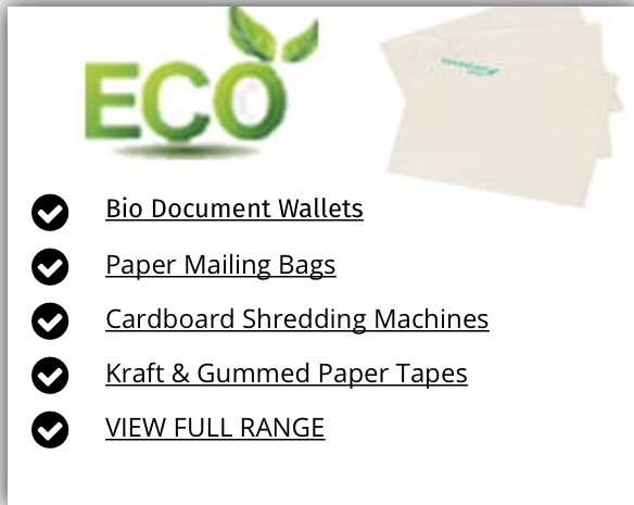 GetMePackaging's tweet image. Saving the planet has never been more important than now.

We can help you make environmentally conscious decisions with our #eco-range.

Shop our many eco friendly packaging, products, materials and machinery.