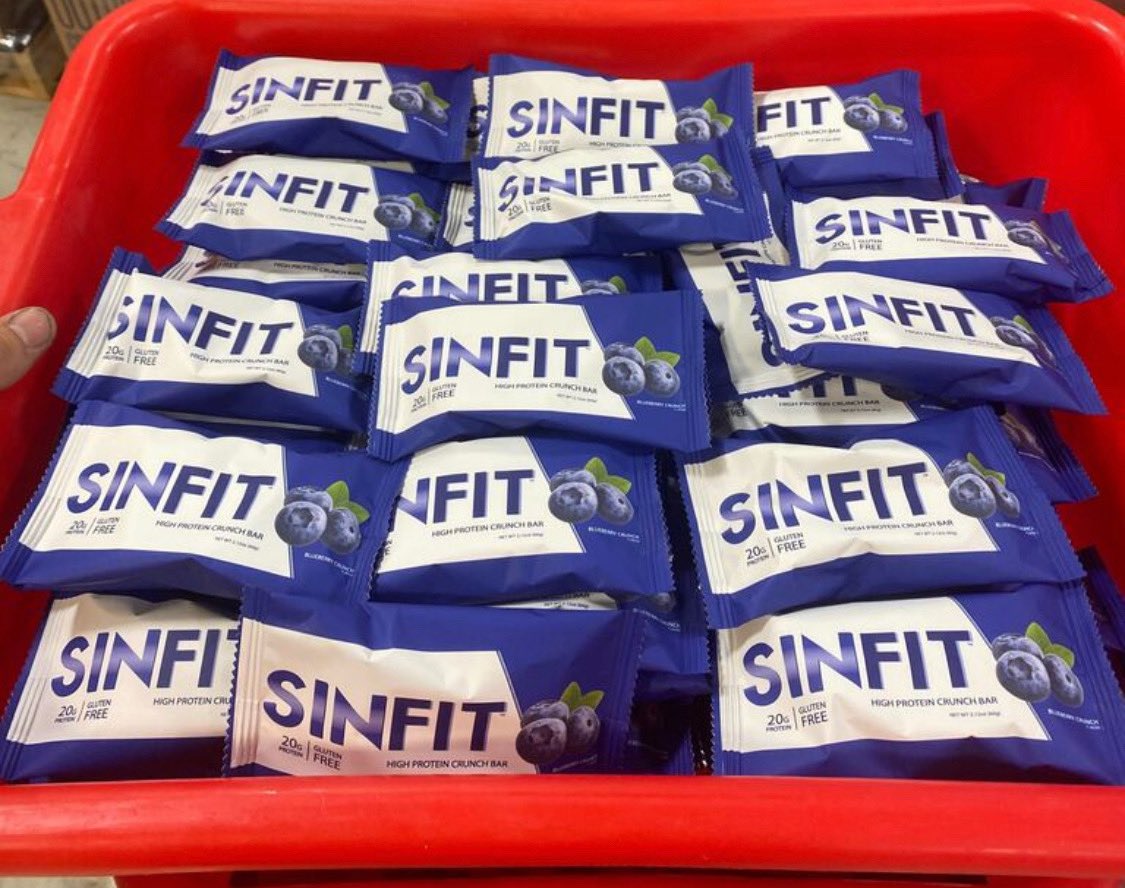 sinfitnutrition's tweet photo. $GTEH Look what just rolled off the line finished. These bars are amazing in both taste and quality. These will revolutionize the bar industry AND will be one of the best tasting and quality bars on the market. #realbars #foodbars #sinfitnutrition #doingitright https://t.co/AZHG8PO4Ee