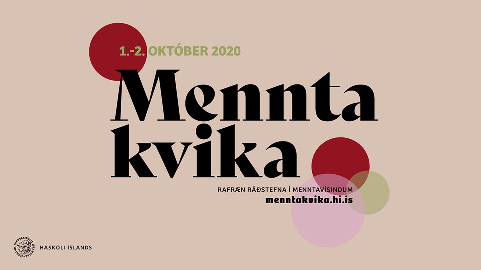 Kennslumiðstöð HÍ (@kemst_hi) on Twitter photo Virkilega spennandi stafrænar málstofur um #háskólakennsla á Menntakviku 1. og 2. október, <a href="/menntatweet/">Menntavísindasvið HÍ</a> <a href="/Haskoli_Islands/">Háskóli Íslands</a>. Endilega skoðið málstofurnar og mætið í Zoom! Hlökkum til að sjá ykkur. #menntakvika2020
kennslumidstod.hi.is/vidburdir/menn…
Vefur Menntakviku er menntakvika.hi.is Virkilega spennandi stafrænar málstofur um #háskólakennsla á Menntakviku 1. og 2. október, <a href="/menntatweet/">Menntavísindasvið HÍ</a> <a href="/Haskoli_Islands/">Háskóli Íslands</a>. Endilega skoðið málstofurnar og mætið í Zoom! Hlökkum til að sjá ykkur. #menntakvika2020
kennslumidstod.hi.is/vidburdir/menn…
Vefur Menntakviku er menntakvika.hi.is