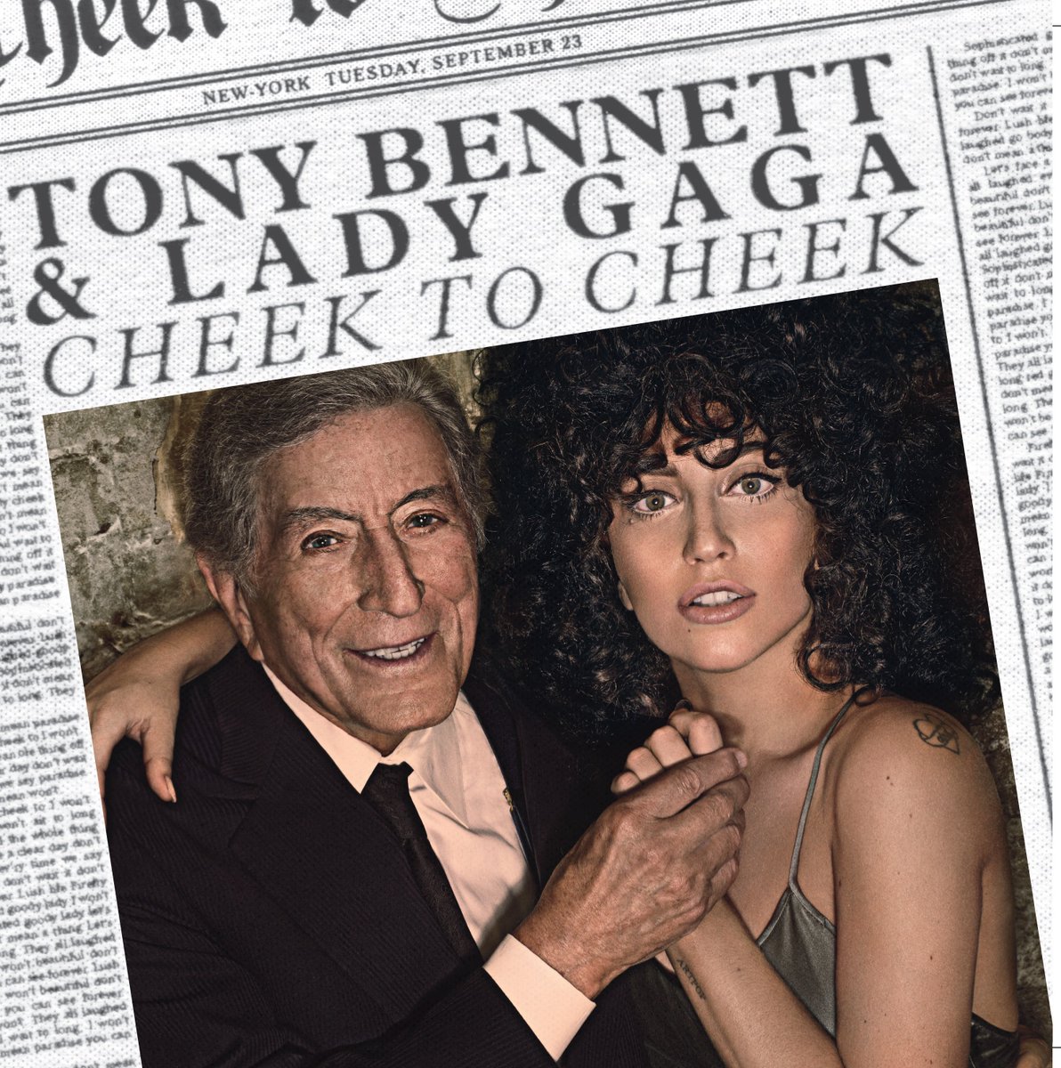 It's been 6 years since Cheek to Cheek. While we can't dance that way right now, I'm thinking about my dear friend @ladygaga and her incredible artistry. TonyBennett.lnk.to/CheekToCheekTP