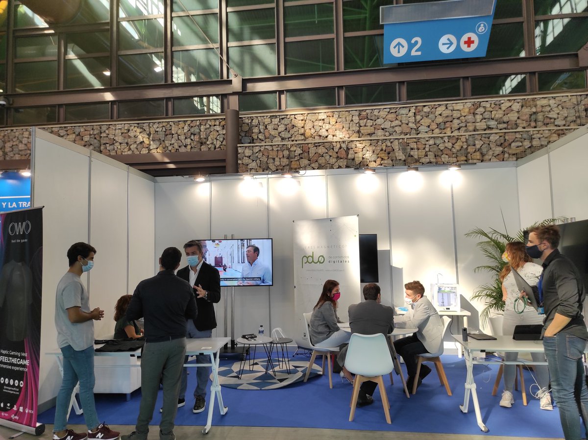 "Una forma distinta de hacer innovación" 👩‍🚀👨‍🚀🚀 en la 11ª edición del 'Greencities, Foro de Inteligencia y Sostenibilidad Urbana' <a href="/forogreencities/">Foro Greencities</a> con soluciones para la ciudad: streaming 360, traje háptico, #agrotechawards, videojuegos inclusivos, impresión 3D
#GreencitiesMLG