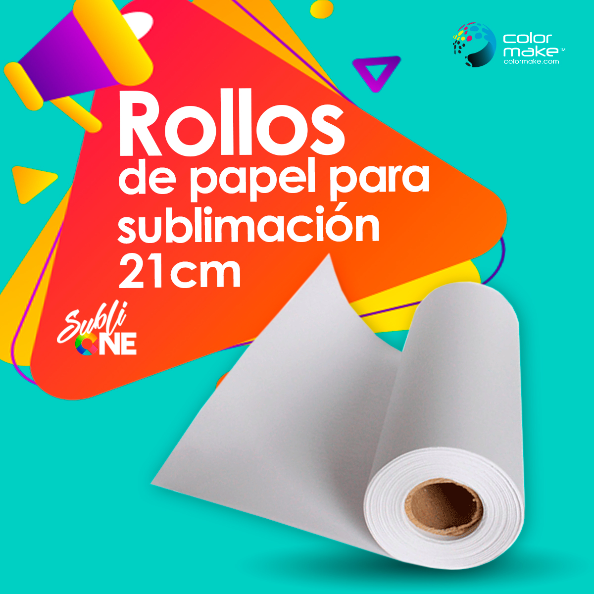 sublione's tweet photo. 🤩 ROLLOS DE PAPEL PARA SUBLIMACIÓN DE 21CM
.
.
.
.
#SubliOne #Sublimación #papelporrollo
🔹 Mercado Libre https://t.co/k9UJ8eqwuM
🔹 WhatsApp de Ventas > https://t.co/NPZRZWzVya
🔹Facebook / Google+ / Twitter >> sublione@yahoo.co https://t.co/Taddx4TTZJ