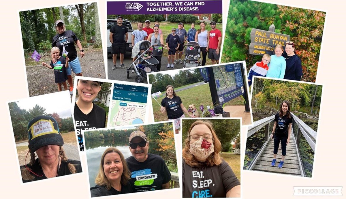 quality_talent's tweet photo. We’re proud of our #HCSCares team for participating in the virtual #WalktoEndALZ last weekend! Together we raised more than $3,300 for the @alzassociation. #EndALZ https://t.co/VuVmDBJ4WH https://t.co/B7kcrzXnPC
