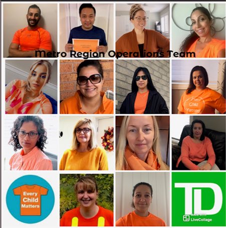 Metro Ops Team showing our support for Orange T-shirt Day! <a href="/John_Metti/">John Metti</a> <a href="/HanTran_TD/">Han Tran</a> <a href="/AKRBell/">Amanda Bell</a> <a href="/MKavoosi/">Maryan Kavoosi</a>
