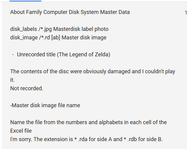 It seems that Nintendo physically kept all of these archives on disk, and dumped them specifically for the purposes of Virtual Console.Although yes, there is a conversion tool to and from the pirate .FDS format, maybe for verification or retrieval of metadata?