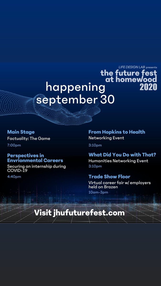 coriaramos's tweet photo. Day 3! This is a virtual student engagement festival on steroids! #virtualevents #virtualplanner #repost @lifedesignlabhomewood
・・・
Welcome to Day Three of Future Fest! Visit https://t.co/XjLsP5eDD5 for more information https://t.co/TyE15WTGQL