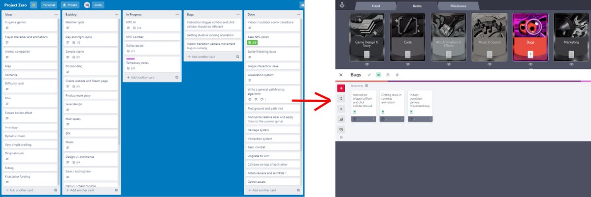 playburdenfree's tweet photo. I cannot believe I've not heard about @codecks_io before! Absolutely loved the looks and the functionality. Trello looks so boring right now. :)
#GameDev #ProjectManagement #GameDevManagement https://t.co/bd7YN8T6zM