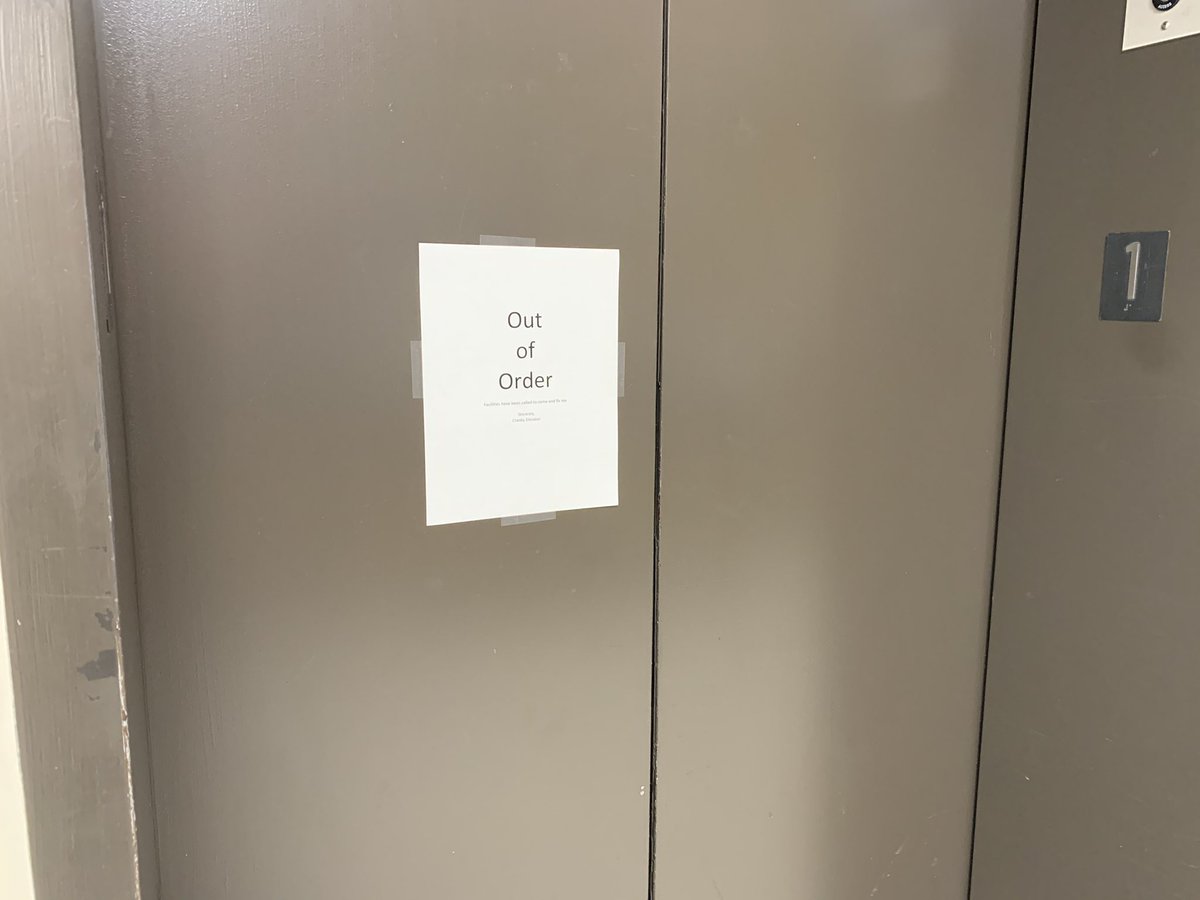 UTACommElevator's tweet image. It’s just a cough