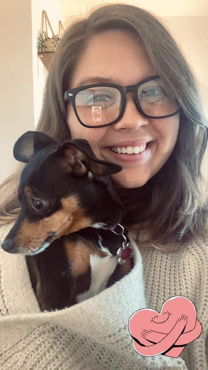 kinderkeitz's tweet photo. A dog in your sweater makes assessing Kindergarteners so much better🐾📚#dalecityroars #distancelearning https://t.co/a64Rcl9iDl