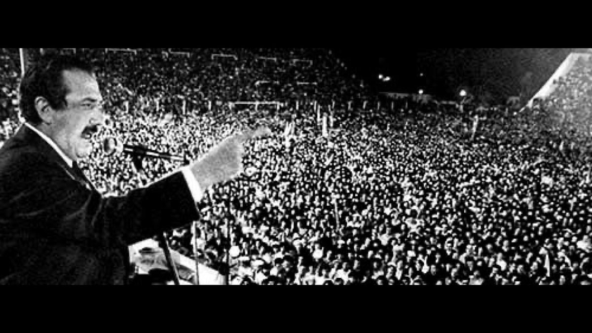 AlfonsinEpopeya's tweet photo. 📢Dejará la Argentina de andar a contramarcha de la Historia; porque nadie más intentará un golpe gratis en nuestro país.

30 de Septiembre de 1983

Discurso de Ferro completo en https://t.co/7T1vIvhR7g https://t.co/6mQrR0Dm92