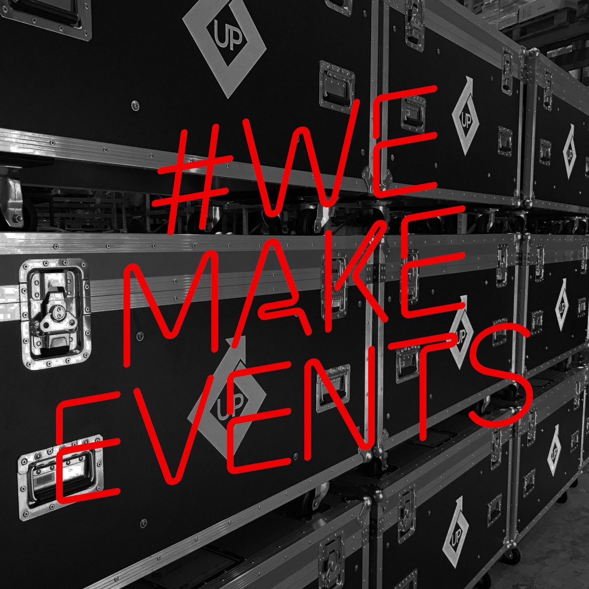 In solidarity with all the people who want to work but cannot, who need support until they can #WeMakeEvents