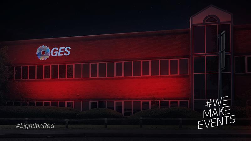GES_EMEA's tweet photo. #WeMakeEvents – Stand as ONE with us now as we #LightItInRed in a day of global action to support the live events industry. Help us raise awareness as we cast light upon live events. Learn more here: https://t.co/N8VLCGZJfN
#GESEMEA #Eventprofs #GES https://t.co/ERUbrrZTaI