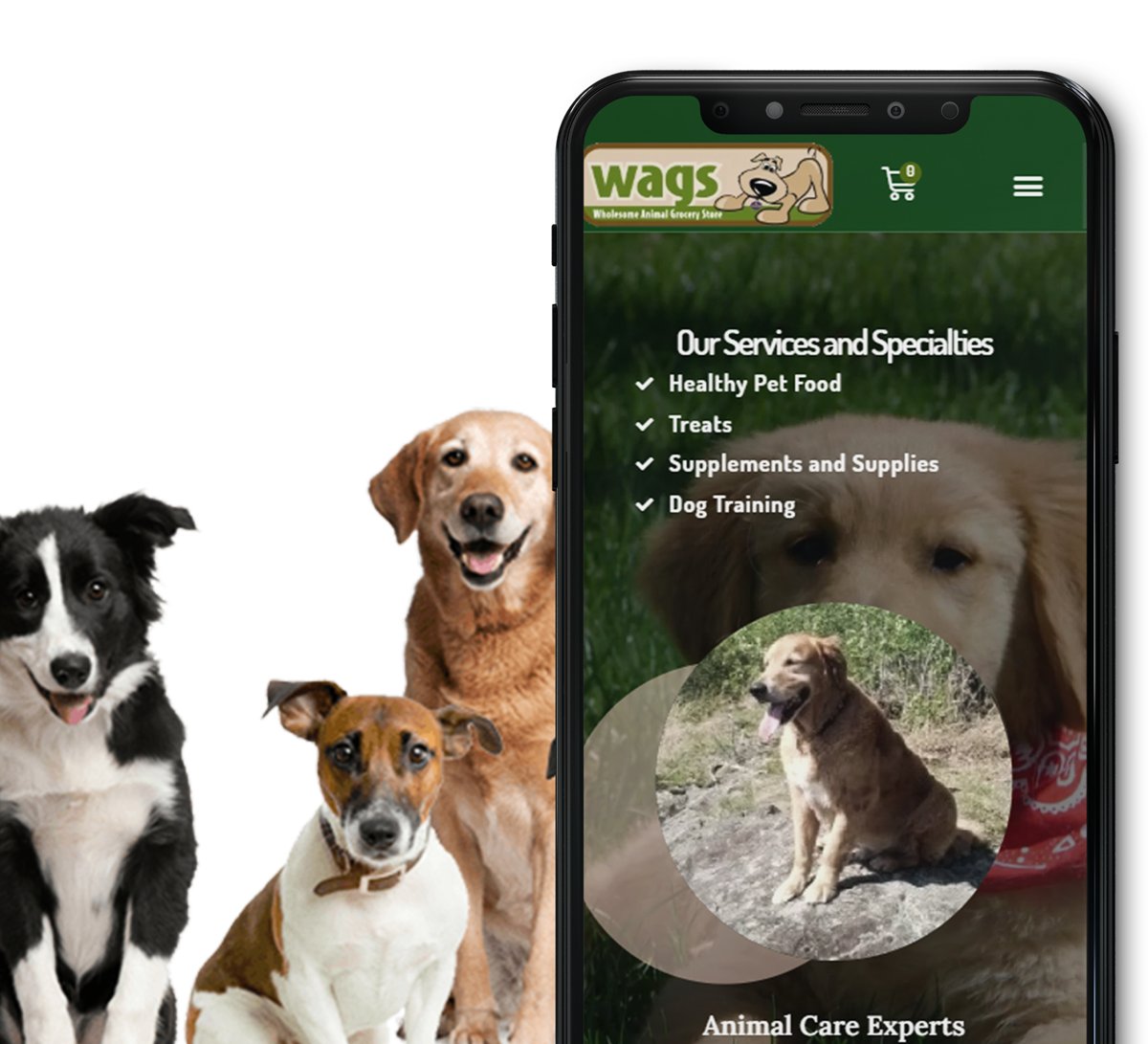 Woof - your pets are hungry! Order online at wholesomeanimal.com for bags of healthy pet food.. Website design and eCommerce solutions brought to you by Sitepress!

Visit sitepress.dev today.
#WebsiteDesign #WebsiteDevelopment #WebsiteMarketing #WebsiteHosting