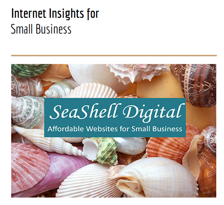 SeashellDigital's tweet image. SeaShell Digital | Affordable Websites for Small Business  Get your copy of &quot;Internet Insights&quot; for tips and important things to know about what websites need to be successful.

   bit.ly/2S6CVgy