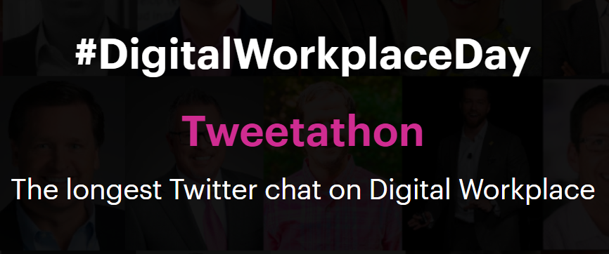 Join us for the biggest conversation about the digital workplace - Tues Oct 6th on Twitter. 24 hours - 24 topics - 100 panelists. See you there! tinyurl.com/yas5ujjp