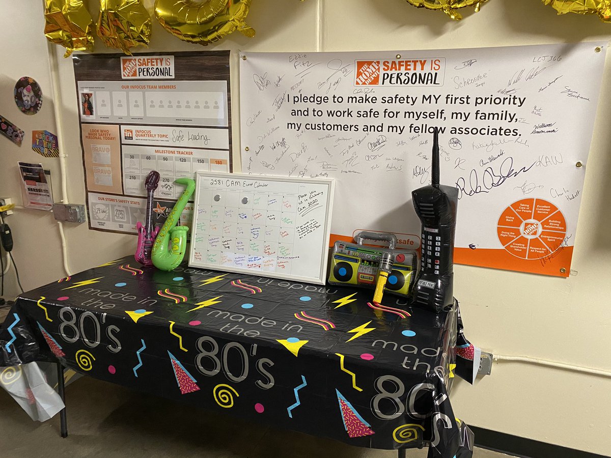 2581 getting ready for CAM and FRIENDS 2020 @ChanteDiggs <a href="/2581Home/">Home Depot 2581</a> <a href="/EricWal29158377/">Eric Walker</a> @aj_mazzola
