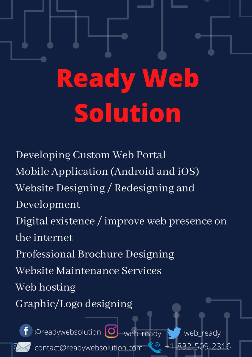 SPECIAL DISCOUNTS FOR THE FIRST TEN SOLUTIONS!!
🤩🥳
PING US ASAP 🔔🔔🔔
#socialmedia #design #ecommerce #seo #graphicdesign #webdesign #logodesign #webdevelopment #website #digitalmarketing #websitedesign #marketing #ppc #emailmarketing #contentmarketing #branding #socialmedia